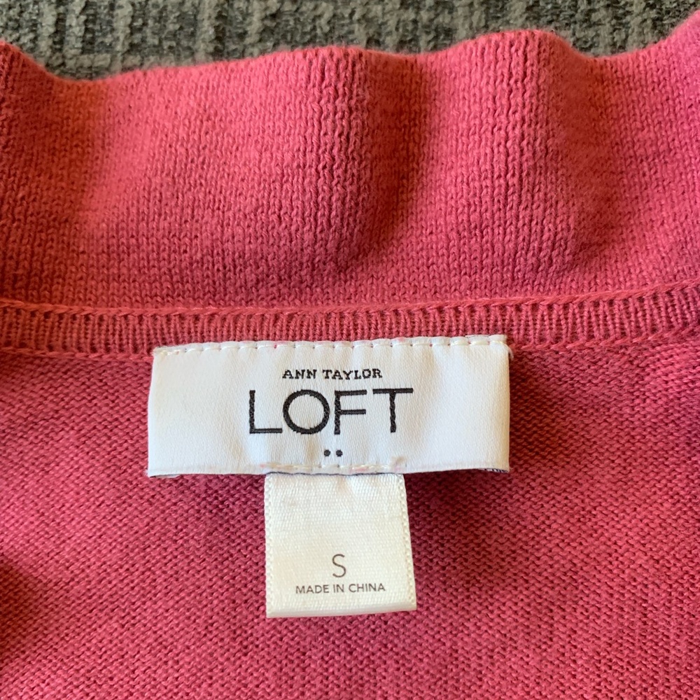 Ruffle neck sweater
